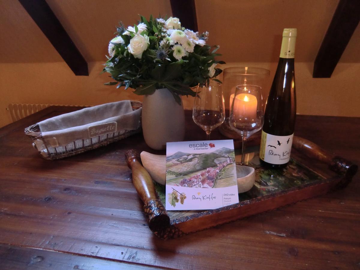 Gite Fleur De Vignes 伊特斯维勒 外观 照片